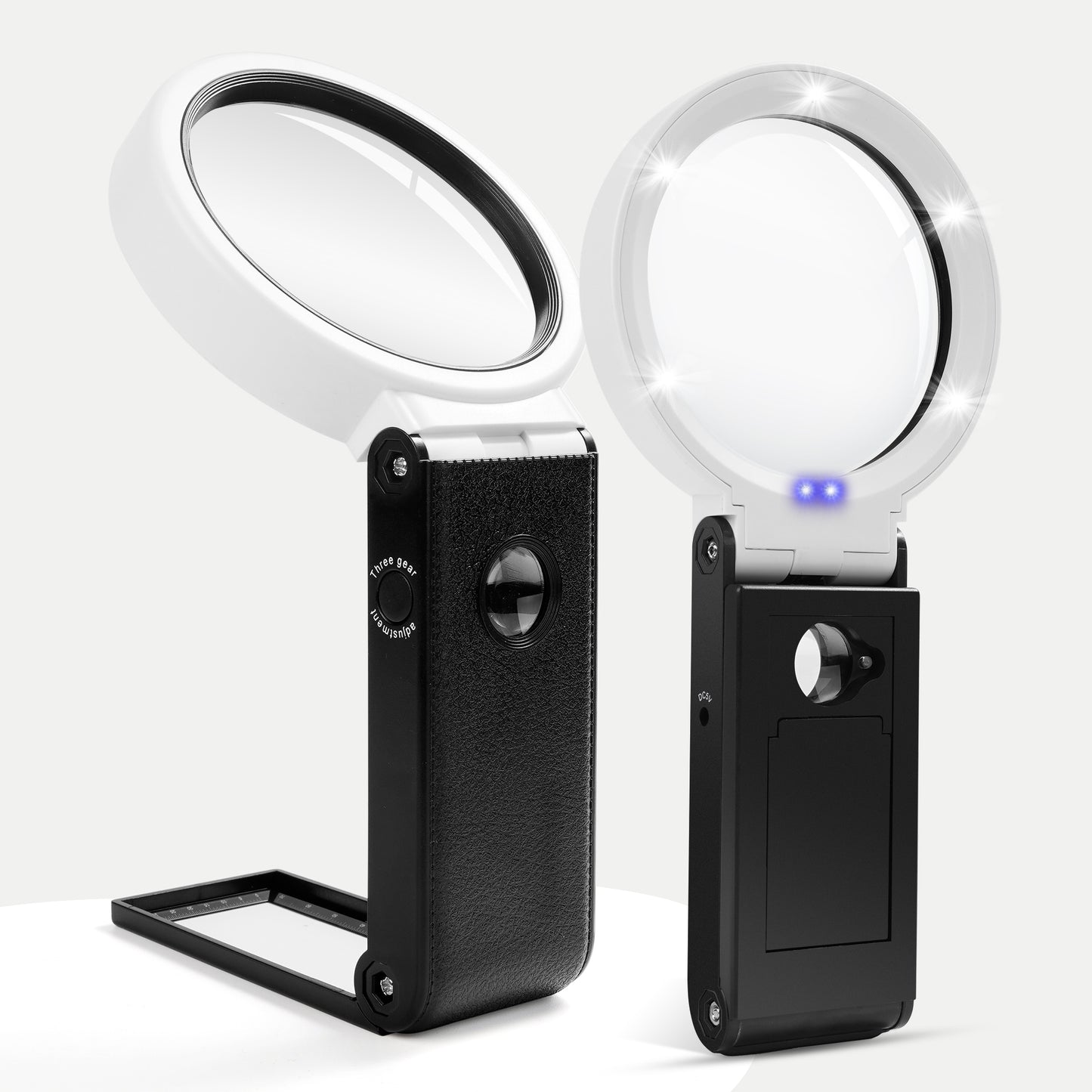 Lupa iluminada KEKOY con soporte