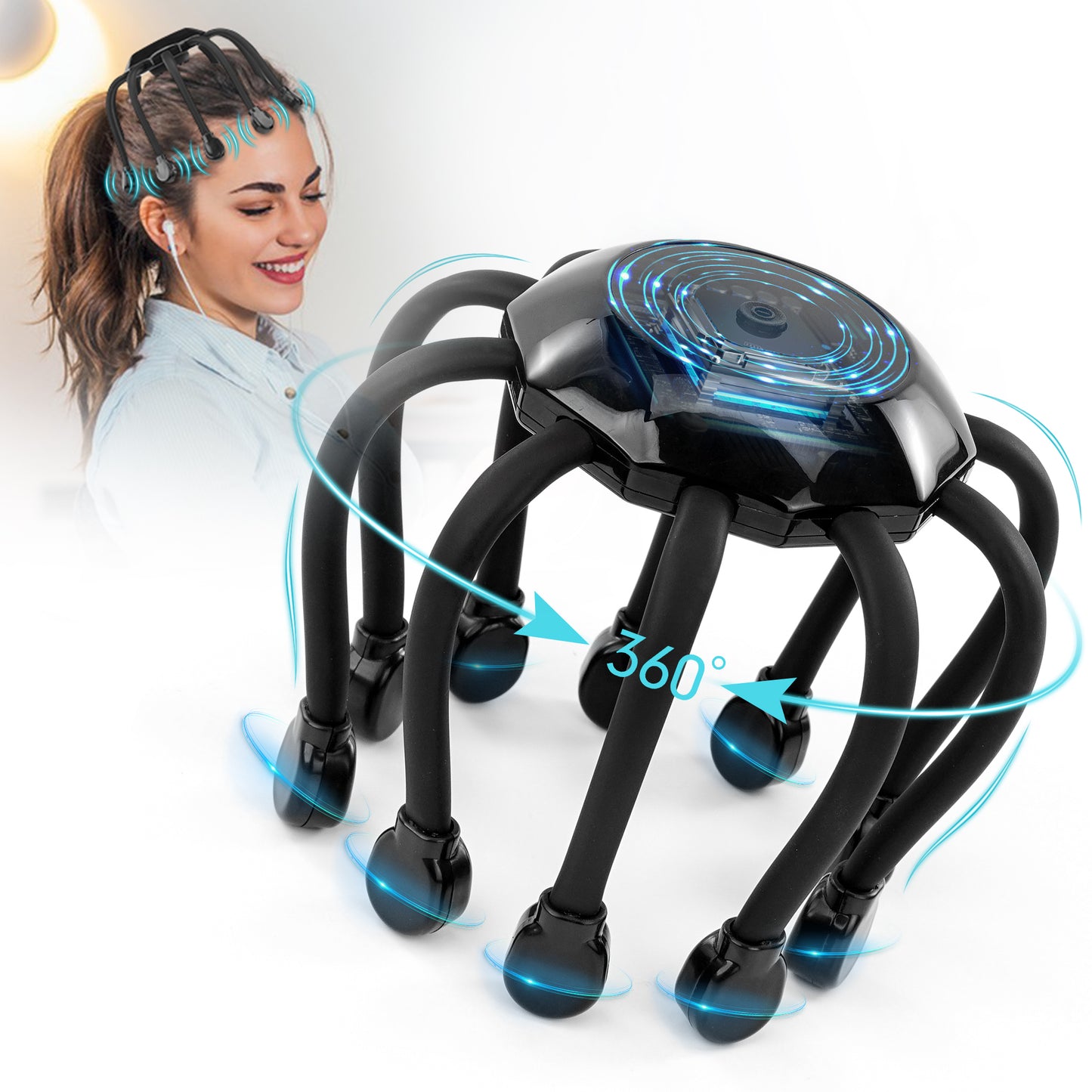 KEKOY Electric Scalp Massager