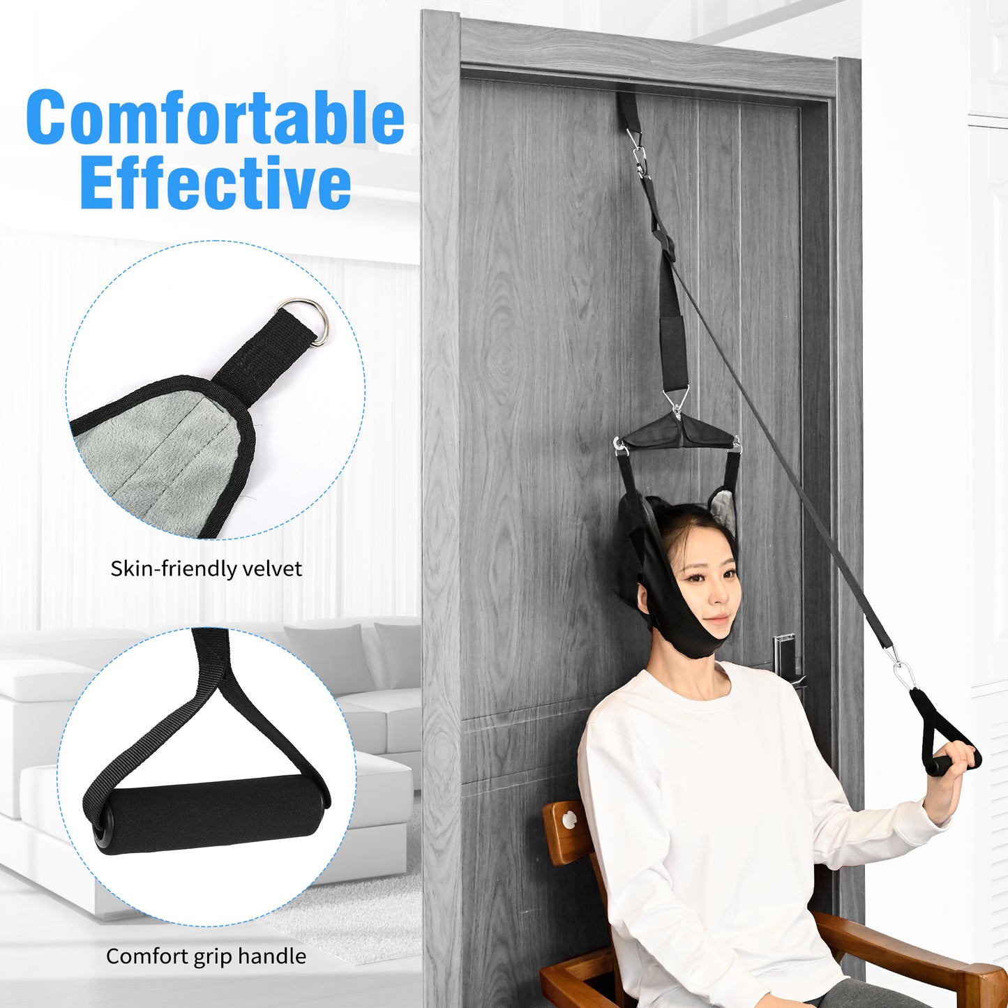 KEKOY Neck Stretcher Cervical Neck Traction Device for Home Use