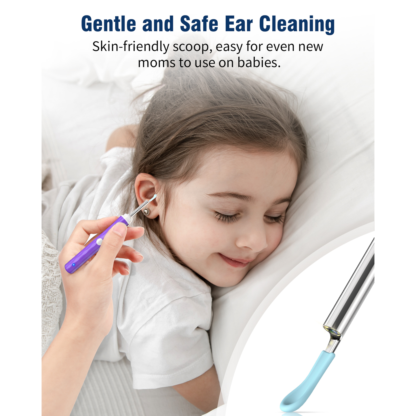 KEKOY Multifunctional Ear Canal Visible Ear Wax Removal Set