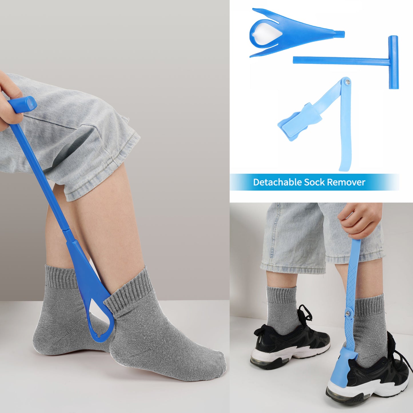 KEKOY Sock Helper Sock Remover Shoe Horn Sock Aid Kit