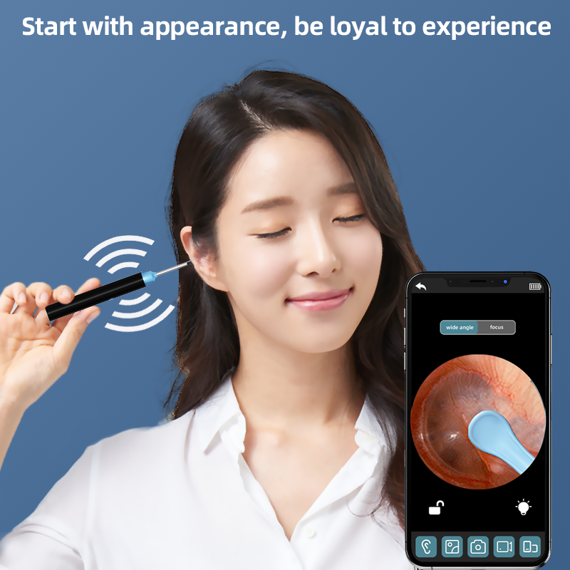 KEKOY 500W Pixel Multifunctional Endoscope Ear Wax Removal Kit Ear Cleaning Tool