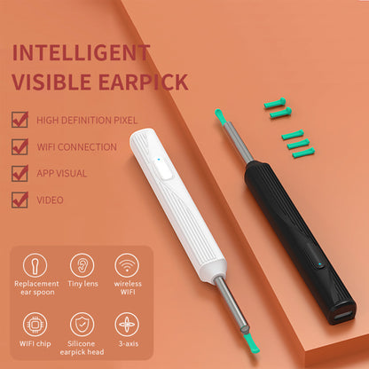 Easy-Operating Light-Equipped Ear Cleaning Tool Set