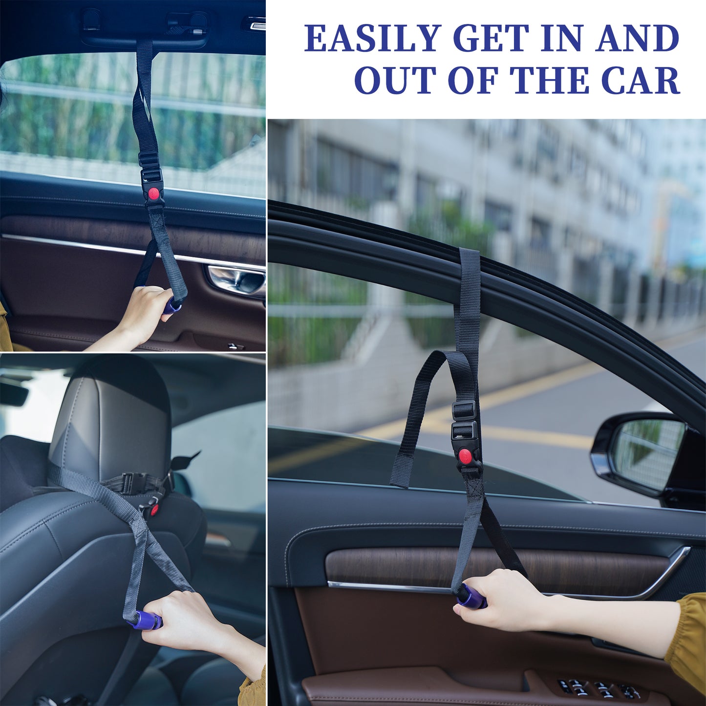 KEKOY 2 in 1 Car Door Handle and Automotive Standing Handle