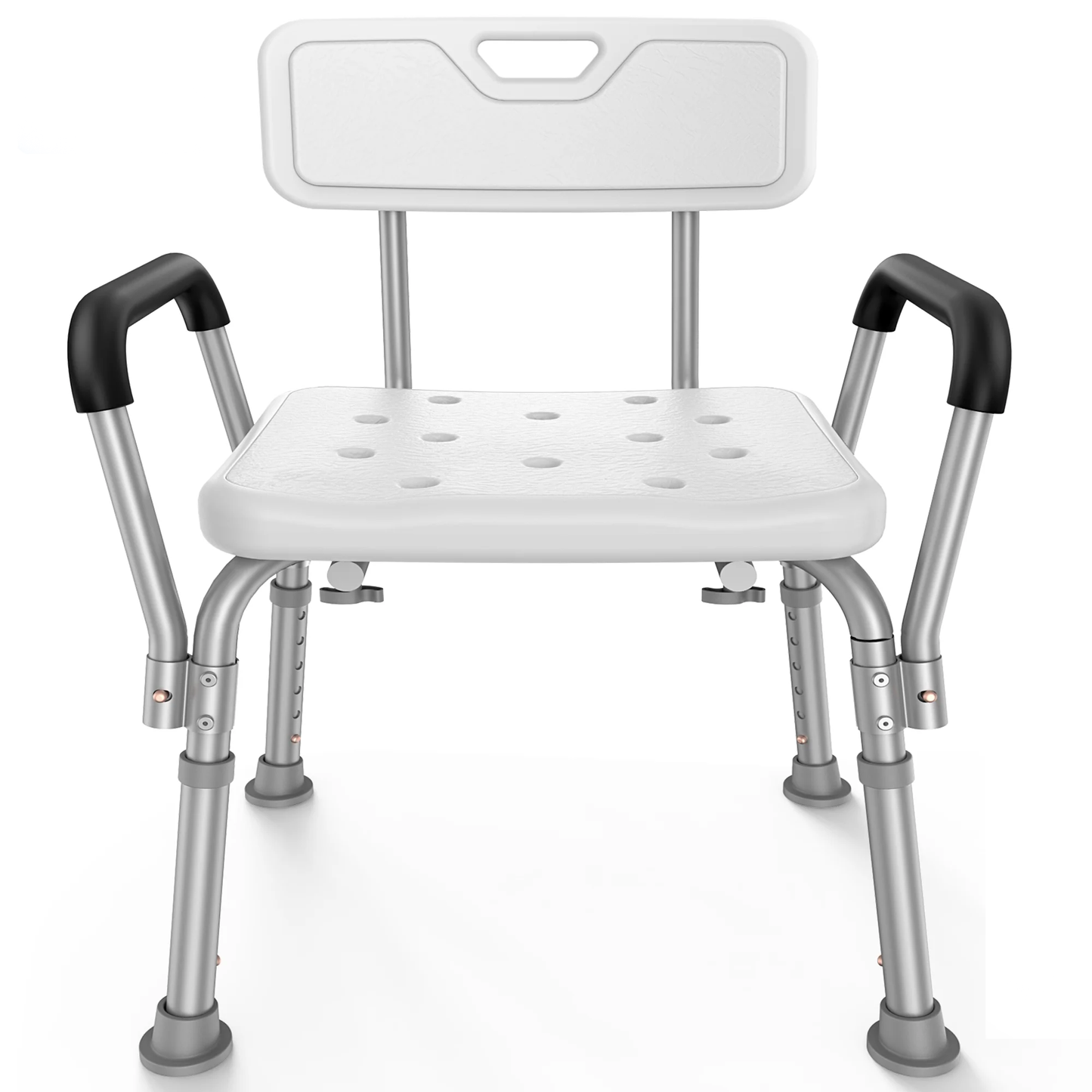 KEKOY Shower Chair with Arms and Black