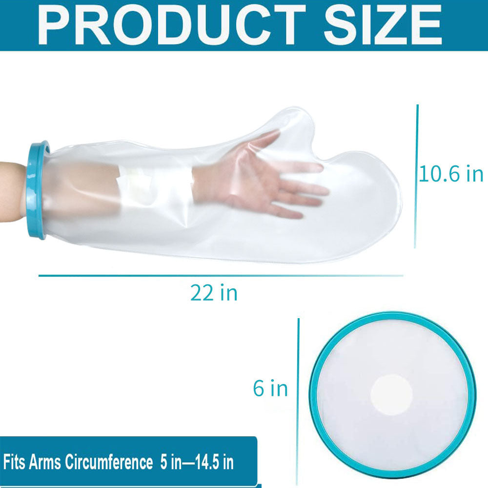 KEKOY Waterproof Arm Cast Cover for Shower Bath