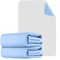 KEKOY 34 x 52" Washable Bed Pads with Anti-Slip Backing, 2 Pack Heavy Absorbency Bed Pads for Incontinence Reusable, Extra Large Pee Pads for Adults, Seniors, Dogs