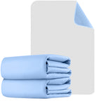 KEKOY 34 x 52" Washable Bed Pads with Anti-Slip Backing, 2 Pack Heavy Absorbency Bed Pads for Incontinence Reusable, Extra Large Pee Pads for Adults, Seniors, Dogs