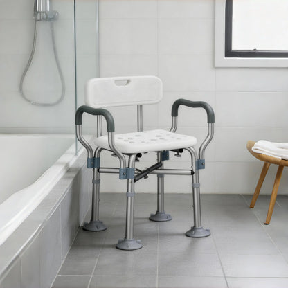 Kekoy Heavy Duty Shower Chair with Back