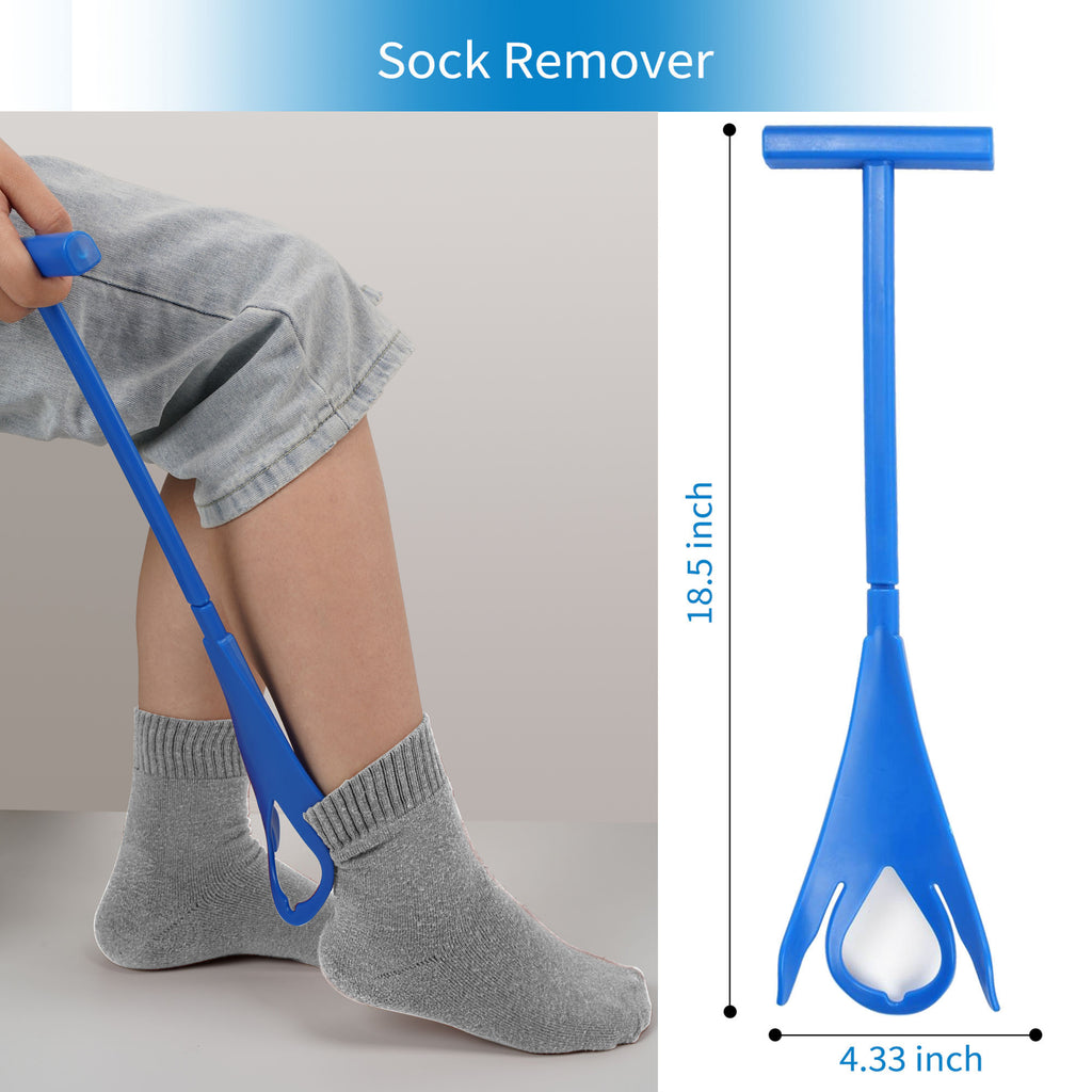 KEKOY Sock Helper - Kit de ayuda para quitar calcetines y calzador