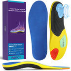 KEKOY Plantar Fasciitis Pain Relief Arch Support Inserts for Women & Men, Comfortable Support, Suitable for Moderate-Severe Flat Feet & Neutral Arch