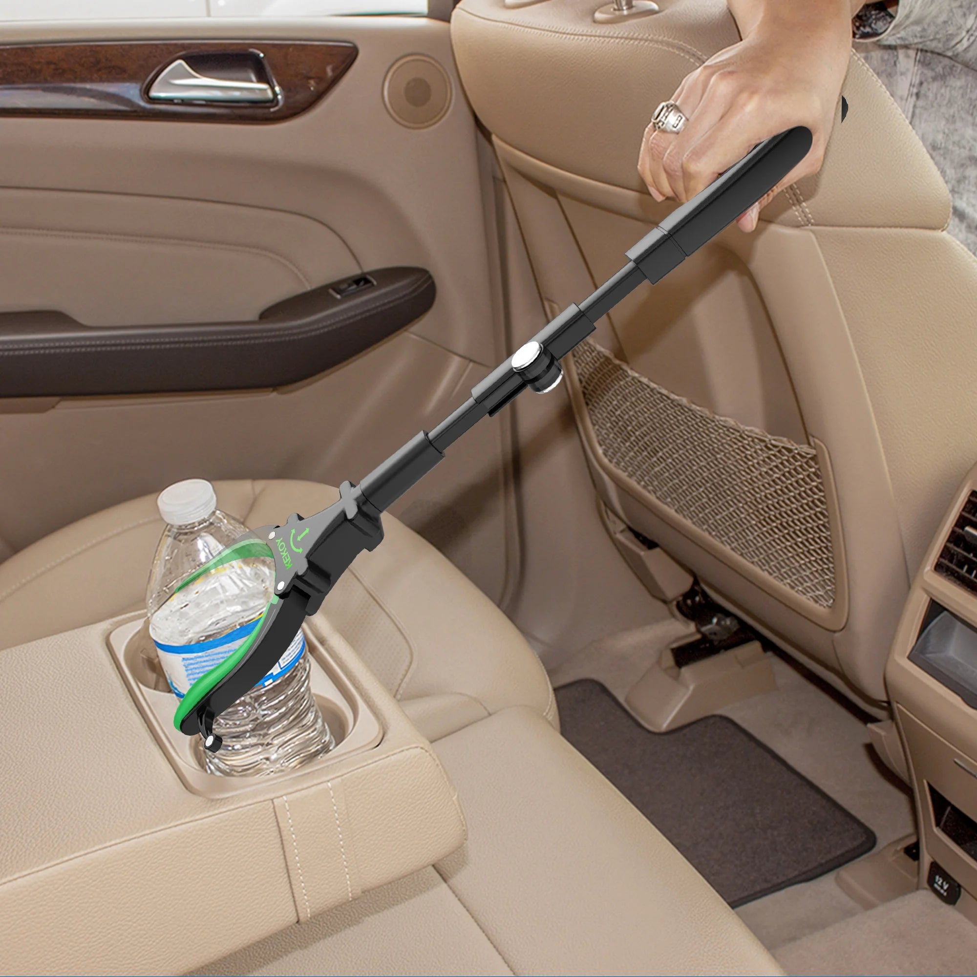 Kekoy 22" Reacher Grabber Tool with Headlight, Mobility Aid Reaching Tool
