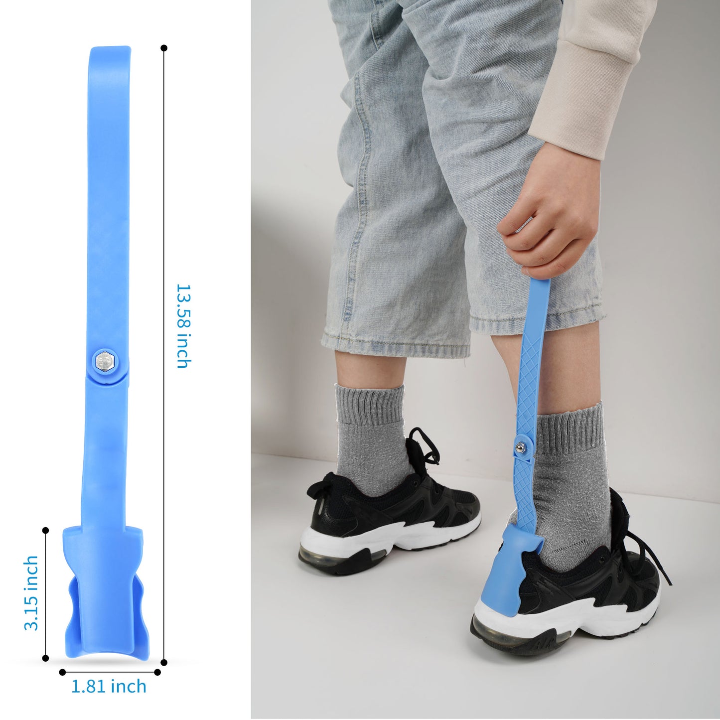 KEKOY Sock Helper - Kit de ayuda para quitar calcetines y calzador