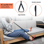 KEKOY Leg Lifter Strap, Rigid Foot Loop, Mobility Aid for Hip & Knee Replacement, Wheelchair, Handicap, Disability, 40.5" Long