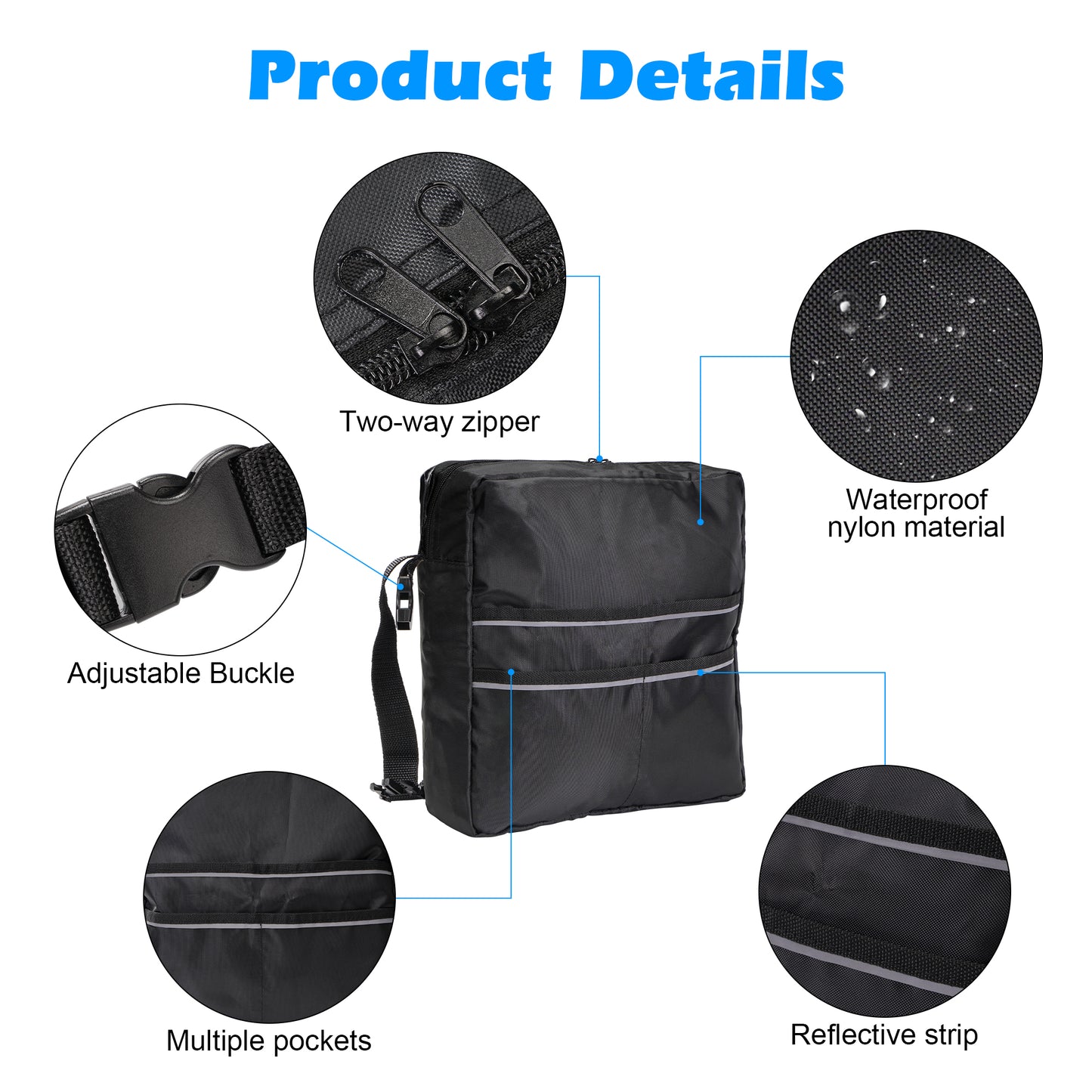 KEKOY Wheelchair Bag