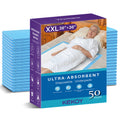 KEKOY Super Absorbent Underpad, 36" x 36", 50 Count, Extra Large Disposable Incontinence Pads, Disposable Bed Pads for Adults, Elderly