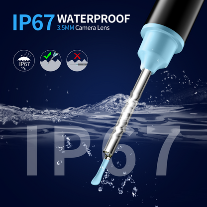 KEKOY Ear Camera and Wax Remover, 1080P Ear Wax Removal Kit, Wireless Otoscope Ear Cleaning Kit with Lights and 6 Ear Scoops