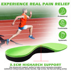 KEKOY Plantar Fasciitis Pain Relief Orthotics, Flat feet Arch Support Insoles Shoe Inserts for Men and Women, Sports Shock Absorption for Walking,Running,Hiking, S