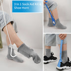 KEKOY Sock Helper - Kit de ayuda para quitar calcetines y calzador