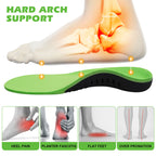 KEKOY Plantar Fasciitis Insoles, Heavy Duty High Arch Support Inserts, Flat Feet - Orthotic Foot Pain Relief Insoles for Men Women, XS