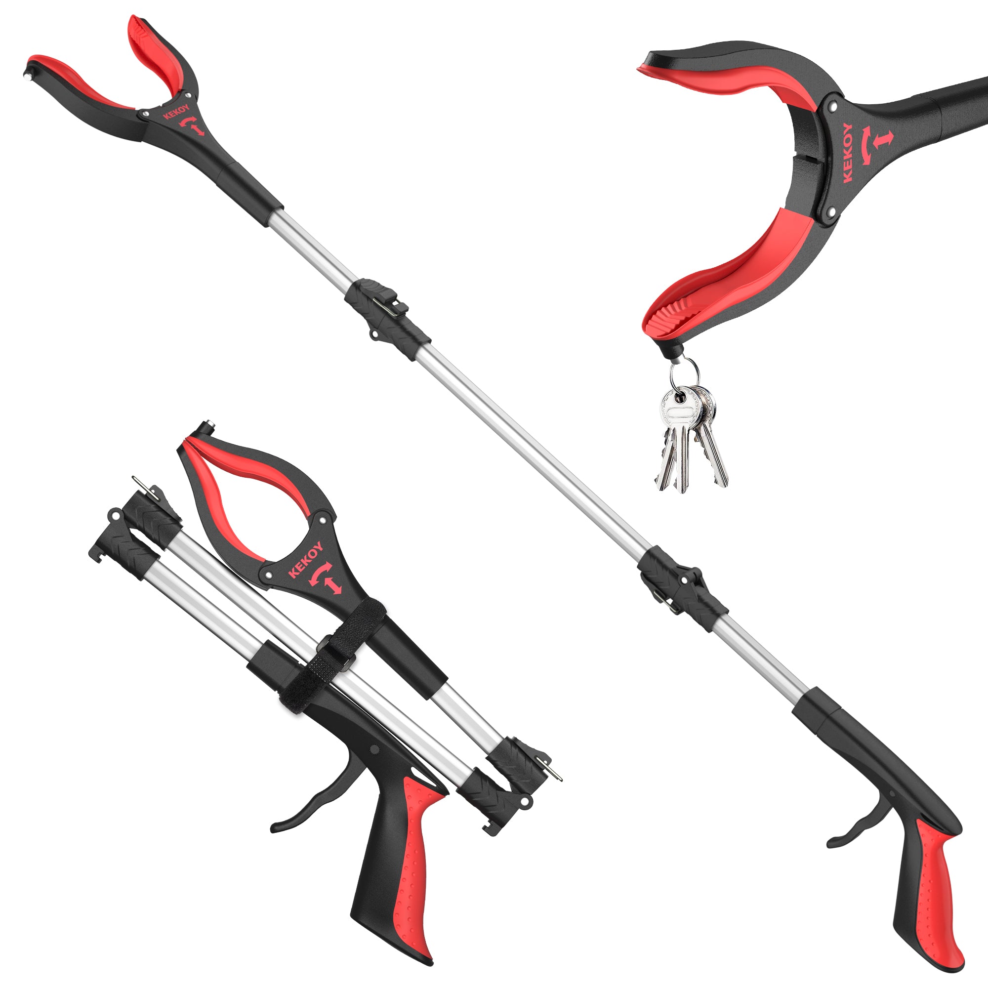 36inch Three-Fold Extra Long Grabber Tool