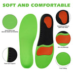 KEKOY Plantar Fasciitis Pain Relief Orthotics, Flat feet Arch Support Insoles Shoe Inserts for Men and Women, Sports Shock Absorption for Walking,Running,Hiking, S