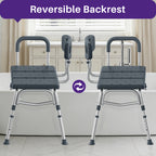 KEKOY Tub Transfer Bench for Bathtub and Showers, Adjustable Shower Bench, Bath Shower Chair Seat 400LBs for Elderly, Adults and Disabled