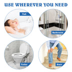 KEKOY 3 Pack 12 inch Grab Bars Bathtubs and Bathroom with Strong Hold Suction Cup, Shower Handles for Elderly, Bathroom Rails for Safety