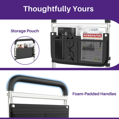 KEKOY Bed Rails for Seniors Safety Guard with Leg Adjustable, Bed Assist Rail for Elderly Adults with Free Storage Bag and Fixing Strap