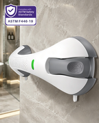 KEKOY 17.5" Shower Handles for Elderly with Safety Indicators, Grab Bars for Bathroom Stronger Suction Cup, Shower Grab Bars for Seniors, Injured, People with Disabilities
