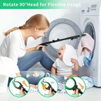 Kekoy 22" Reacher Grabber Tool with Headlight, Mobility Aid Reaching Tool