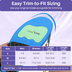 KEKOY 220+ lbs Heavy Duty Orthotic Insoles for Men & Women, 1.22" Medium Arch Support Shoe Inserts for Overpronation, Mild Flat Feet, Plantar Fasciitis Relief