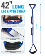 KEKOY 8 Pcs Hip and Knee Replacement Kit, Hip Kit for Hip Surgery with 36" Reacher Grabber, Sock Aid, 42" Leg Lifter, Long Shoe Horn, Body Scrubber, Back Scratcher, Daily Living Aids for Mobility