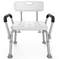 KEKOY Shower Chair with Arms and Black