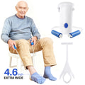 KEKOY 4.6 inch Extra Wide Sock Helper for Seniors, 2 Pack Sock Dressing Aids, Sock Removal Aids, Easy on and off Sock Assistant Devices for Senior, Elderly, Pregnant, Disabled