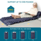 blue kekoy air mattress with dimensions and weight capacity