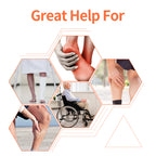 KEKOY Leg Lifter Strap, Rigid Foot Loop, Mobility Aid for Hip & Knee Replacement, Wheelchair, Handicap, Disability, 40.5" Long