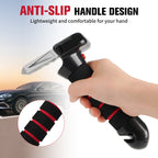 KEKOY Car Handle Assist for Elderly, 4 in 1 Vehicle Support Handle Automotive Door Assist Handles with LED Light, Seatbelt Cutter, Window Breaker Standing Mobility Aid for Car