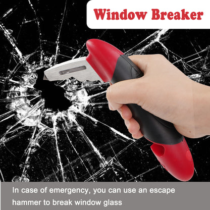 KEKOY 2 Pack Car Door Handle Assist for Elderly Portable Car Handle Seatbelt Cutter and Window Breaker for Elderly and Handicapped with LED Light