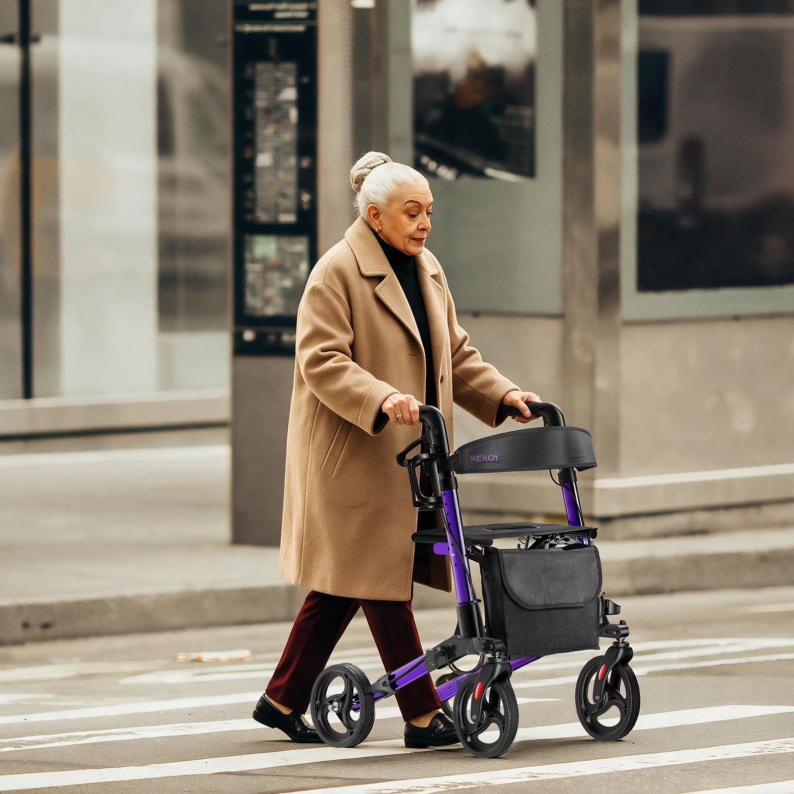 kekoy 931A rollator walker city lifestyle image