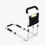 kekoy L-shape adjustable bed rail white back ground