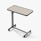 kekoy spring assisted overbed table white oak color