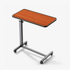 kekoy spring assisted overbed table walnut color