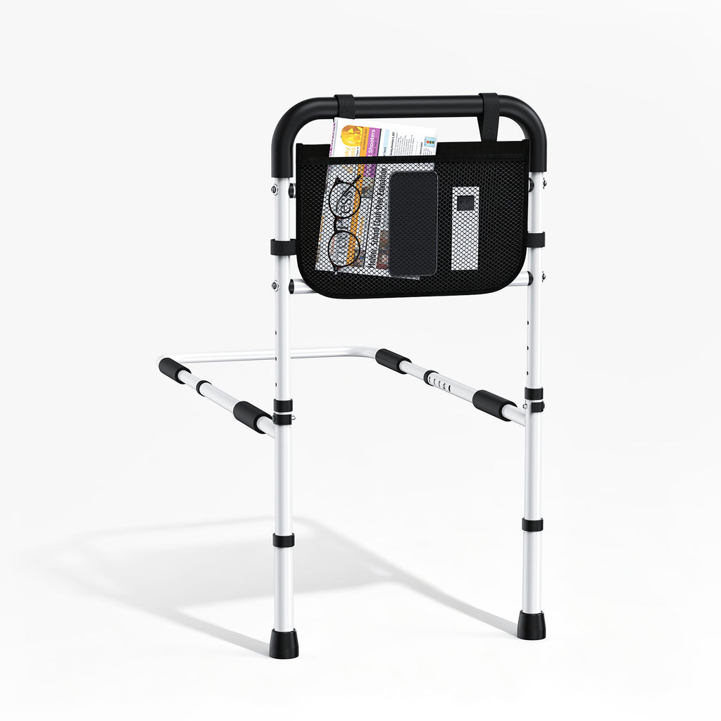 KEKOY T-Bar Adjustable Bed Rail with Dual Reinforcement Bars