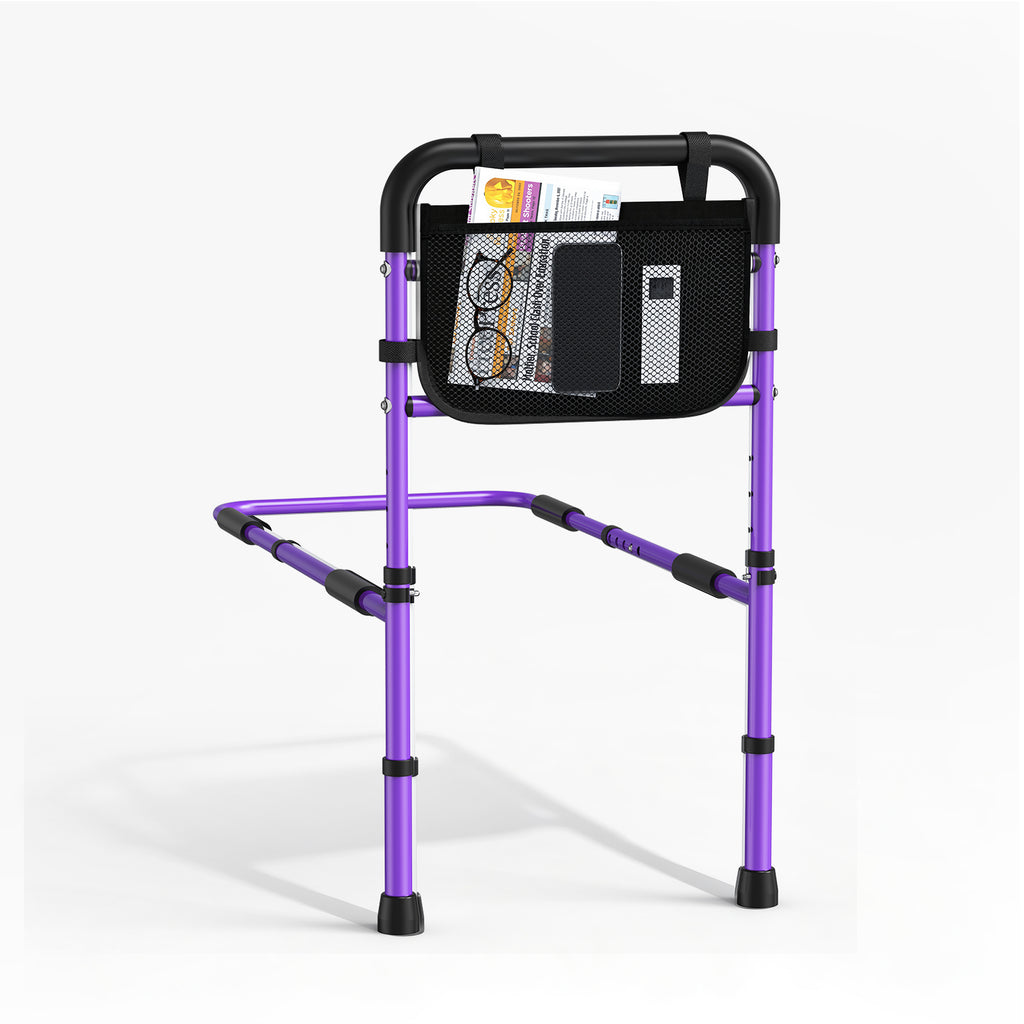 KEKOY T-Bar Adjustable Bed Rail with Dual Reinforcement Bars
