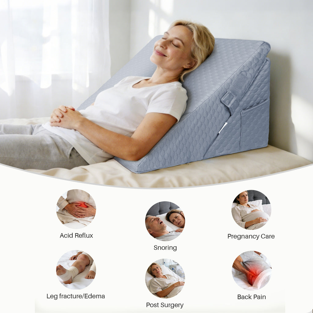multi usage function of kekoy wedge pillow