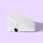kekoy adjustable bed wedge pillow white color on purple background