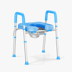 KEKOY Bedside Commode Chair, Height & Width Adjustable