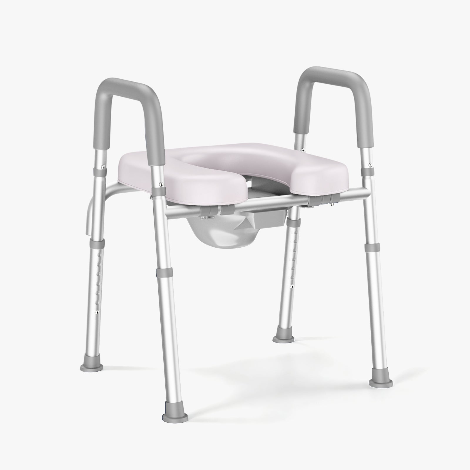 KEKOY Bedside Commode Chair, Height & Width Adjustable