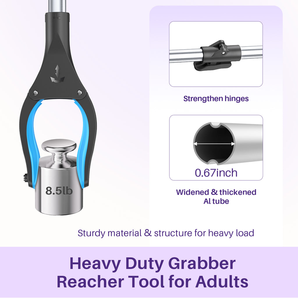Kekoy Heavy-Duty Foldable Reacher Grabber Tool